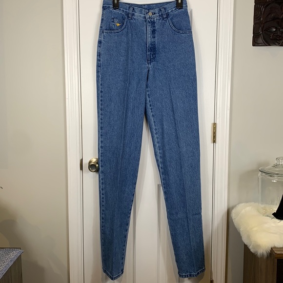 NWT Jewell’s Classic Bottoms blue jeans size 7-8, inseam 36” - Picture 1 of 10